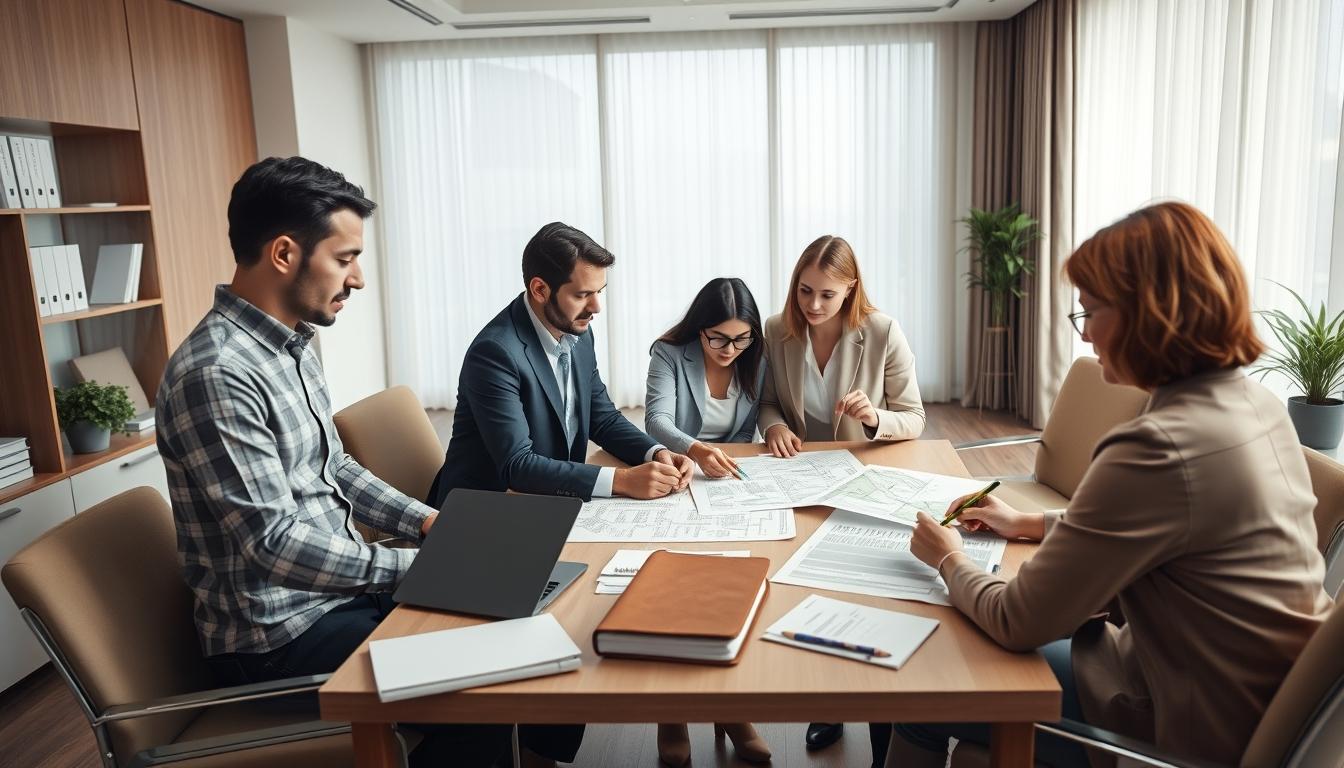 Family elder care planning discussion